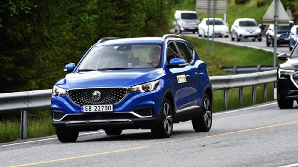 MG ZS EV ved El Prix sommer 2020